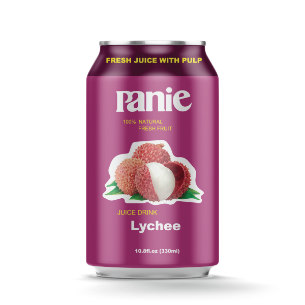 Panie Lychee Fresh Fruit 330ml