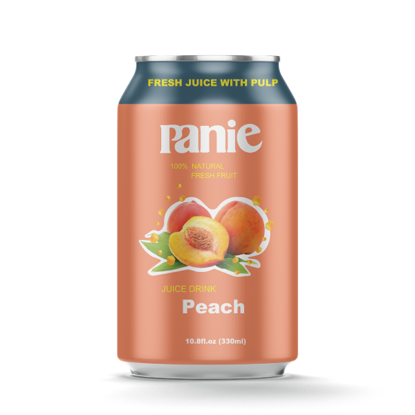 Panie Peach Fresh Fruit 330ml