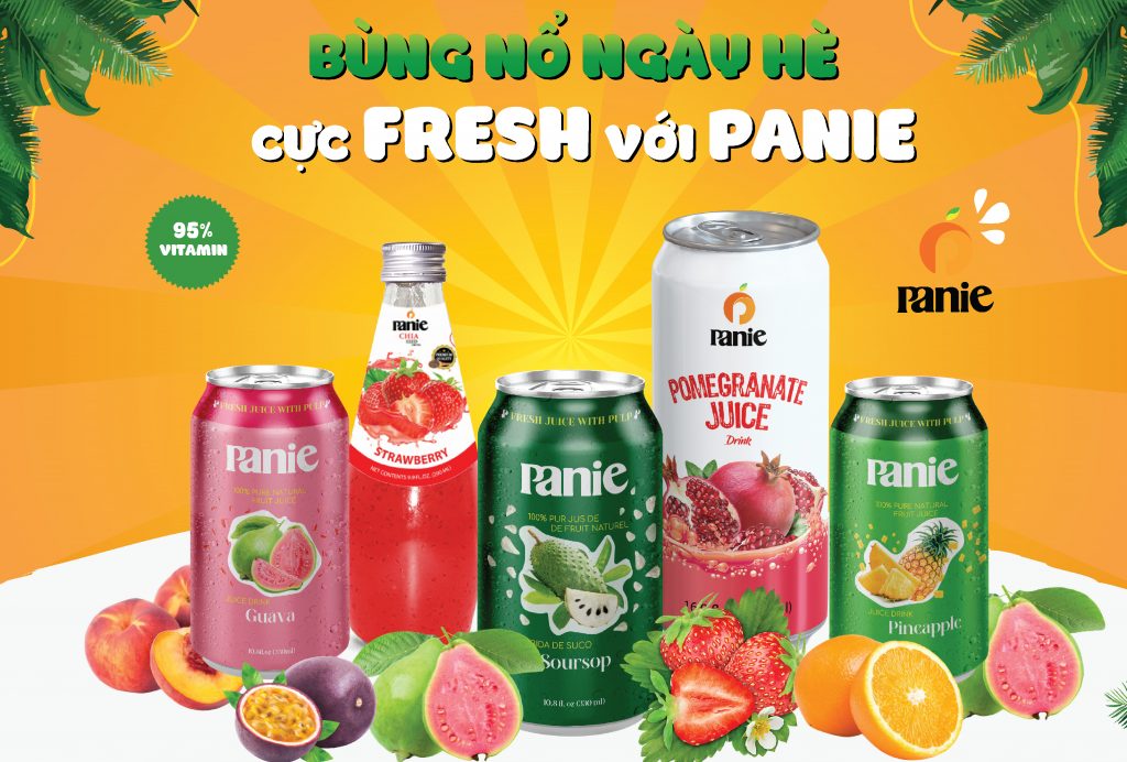 Panie Juice Beverage Manufacturing – Vietnam Beverage Suppliers Manufacture