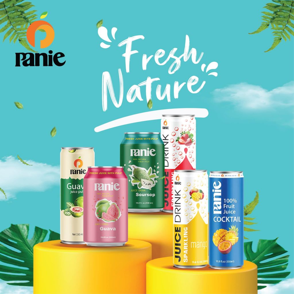 A Refreshing Delight from Products with brand Panie at Viet International Company Limited