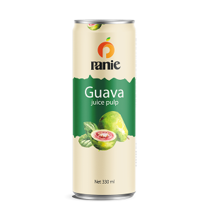 Panie Guava Juice Pulp Tall Can 330ml – OEM & ODM Service