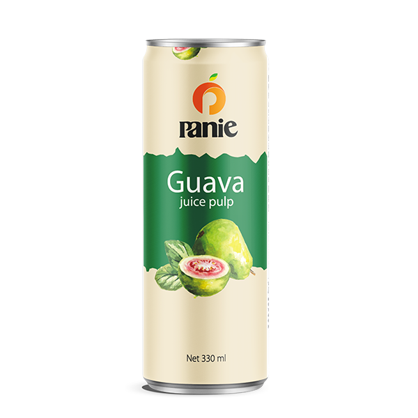 Panie Guava Juice Pulp Tall Can 330ml – OEM & ODM Service