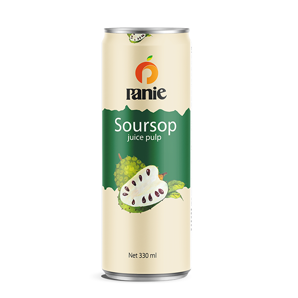 Panie Soursop Juice Pulp Tall Can 330ml – OEM & ODM Service