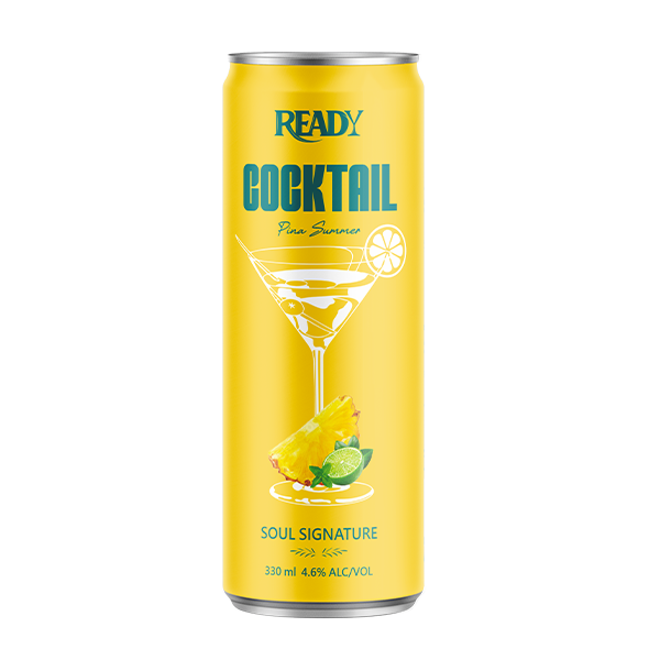 Pineapple Cocktail Juice 330ml Soul Signature Ready Cocktail